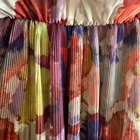 Guess Multicolor Floral High Low Dress - Picture 5 of 8